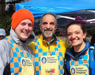 Dan Ziniti Ray Phillips Lorie Skelton Boston Marathon 2019