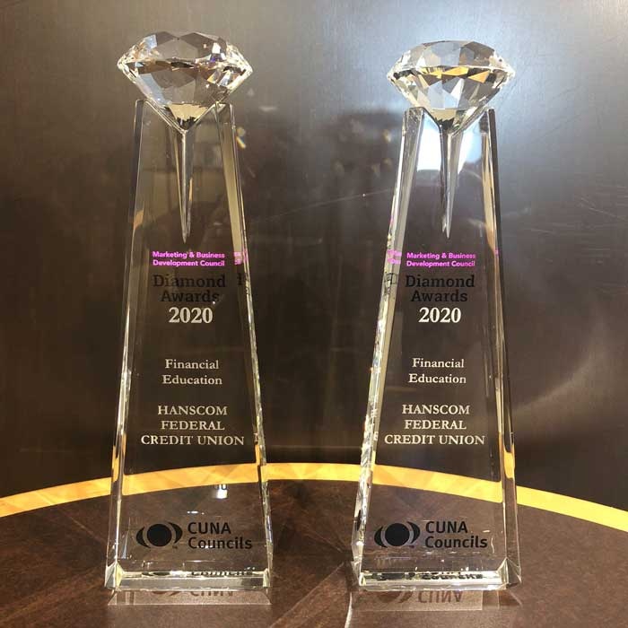 2020 CUNA Diamond Awards given to Hanscom FCU