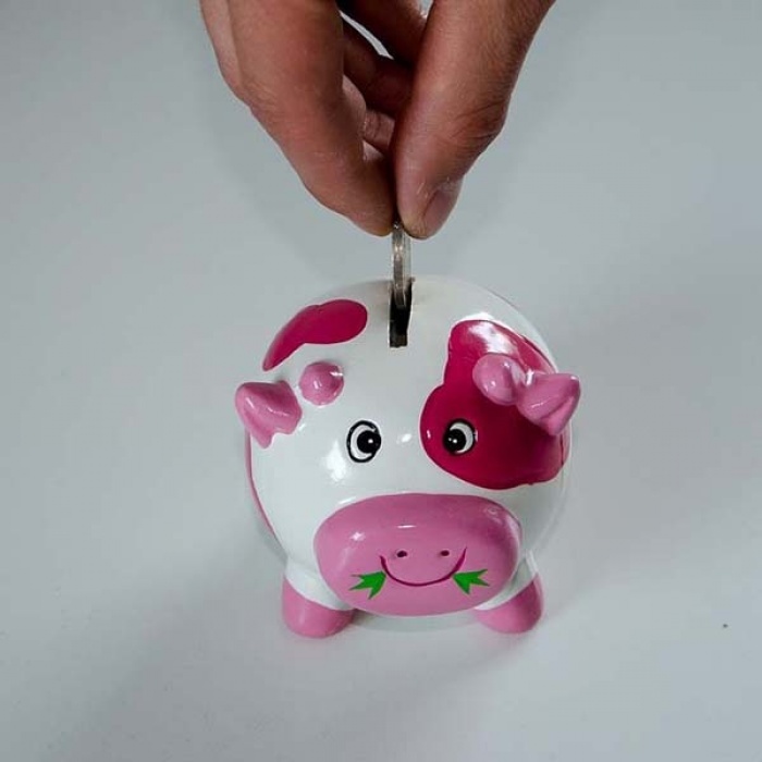 Dropping-a-coin-into-a-piggy-bank