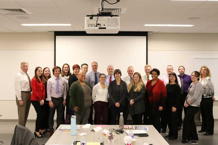 Class members and their mentors of the LEAD program