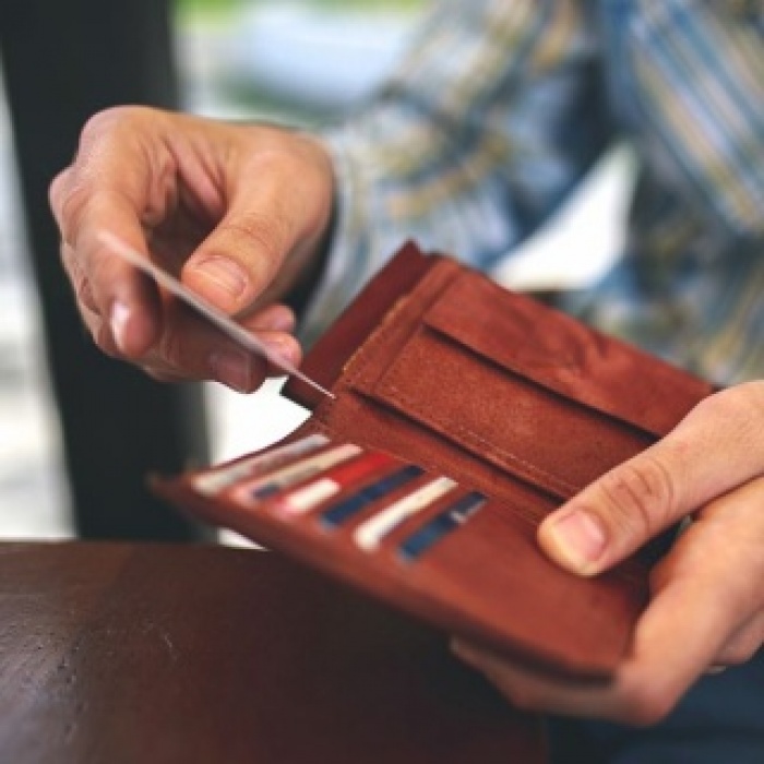 mastercard in wallet