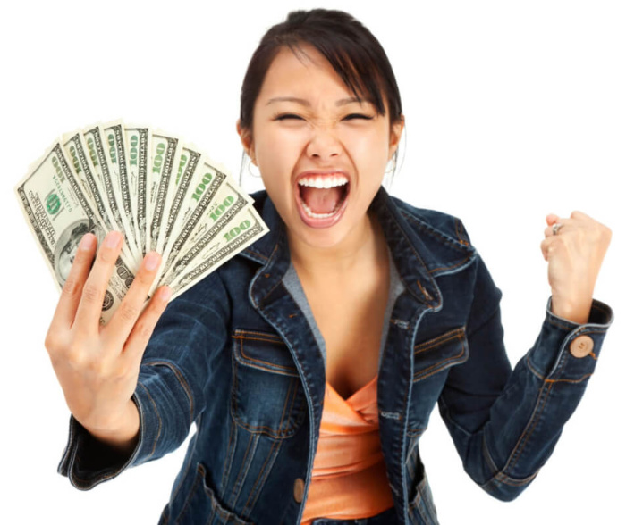 cash in hand