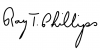 Ray Phillips signature