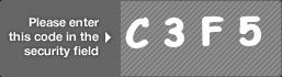 captcha code for visual authentication  letter C number 3 letter F number 5