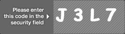captcha code for visual authentication  letter J number 3 letter L number 7