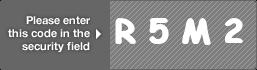captcha code for visual authentication  letter R number 5 letter M number 2