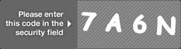 captcha code for visual authentication  number 7 letter A number 6 letter N