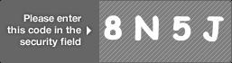 captcha code for visual authentication  number 8 letter N number 5 letter J