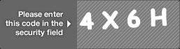 captcha code for visual authentication  number 4 letter X number 6 letter H