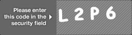 captcha code for visual authentication  letter L number 2 letter P number 6