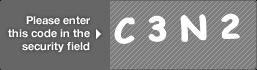 captcha code for visual authentication  letter C number 3 letter N number 2