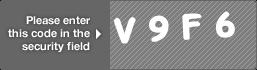 captcha code for visual authentication  letter V number 9 letter F number 6