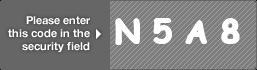 captcha code for visual authentication  letter N number 5 letter A number 8