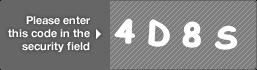 captcha code for visual authentication  number 4 letter D number 8 letter S