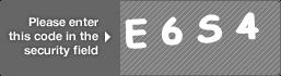 captcha code for visual authentication  letter E number 6 letter S number 4