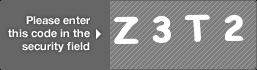 captcha code for visual authentication  letter Z number 3 letter T number 2