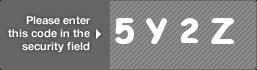 captcha code for visual authentication  number 5 letter Y number 2 letter Z