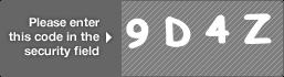 captcha code for visual authentication  number 9 letter D number 4 letter Z