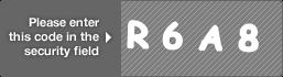 captcha code for visual authentication  letter R number 6 letter A number 8