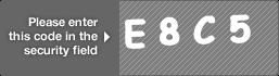 captcha code for visual authentication  letter E number 8 letter C number 5