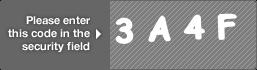 captcha code for visual authentication  number 3 letter A number 4 letter F