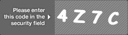 captcha code for visual authentication  number 4 letter Z number 7 letter C