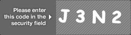 captcha code for visual authentication  letter J number 3 letter N number 2