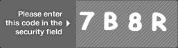 captcha code for visual authentication  number 7 letter B number 8 letter R