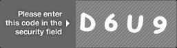 captcha code for visual authentication  letter D number 6 letter U number 9