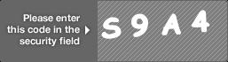 captcha code for visual authentication  letter S number 9 letter A number 4
