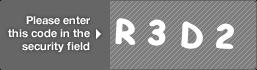 captcha code for visual authentication  letter R number 3 letter D number 2