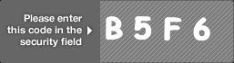 captcha code for visual authentication  letter B number 5 letter F number 6