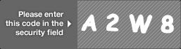 captcha code for visual authentication  letter A number 2 letter W number 8