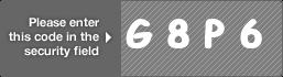 captcha code for visual authentication  letter G number 8 letter P number 6