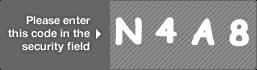 captcha code for visual authentication  letter N number 4 letter A number 8