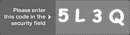 captcha code for visual authentication  number 5 letter L number 3 letter Q