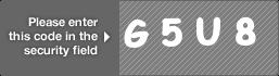 captcha code for visual authentication  letter G number 5 letter U number 8