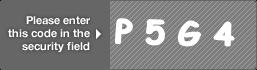 captcha code for visual authentication  letter P number 5 letter G number 4