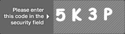 captcha code for visual authentication  number 5 letter K number 3 letter P