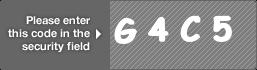 captcha code for visual authentication  letter G number 4 letter C number 5