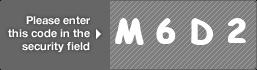 captcha code for visual authentication  letter M number 6 letter D number 2