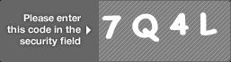 captcha code for visual authentication  number 7 letter Q number 4 letter L