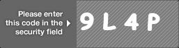 captcha code for visual authentication  number 9 letter L number 4 letter P