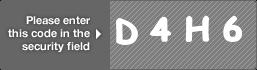 captcha code for visual authentication  letter D number 4 letter H number 6