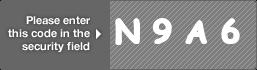 captcha code for visual authentication  letter N number 9 letter A number 6