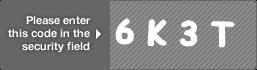 captcha code for visual authentication  number 6 letter K number 3 letter T