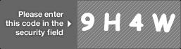 captcha code for visual authentication  number 9 letter H number 4 letter W