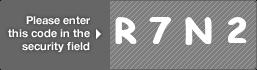 captcha code for visual authentication  letter R number 7 letter N number 2