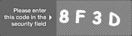 captcha code for visual authentication  number 8 letter F number 3 letter D