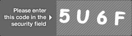 captcha code for visual authentication  number 5 letter U number 6 letter F